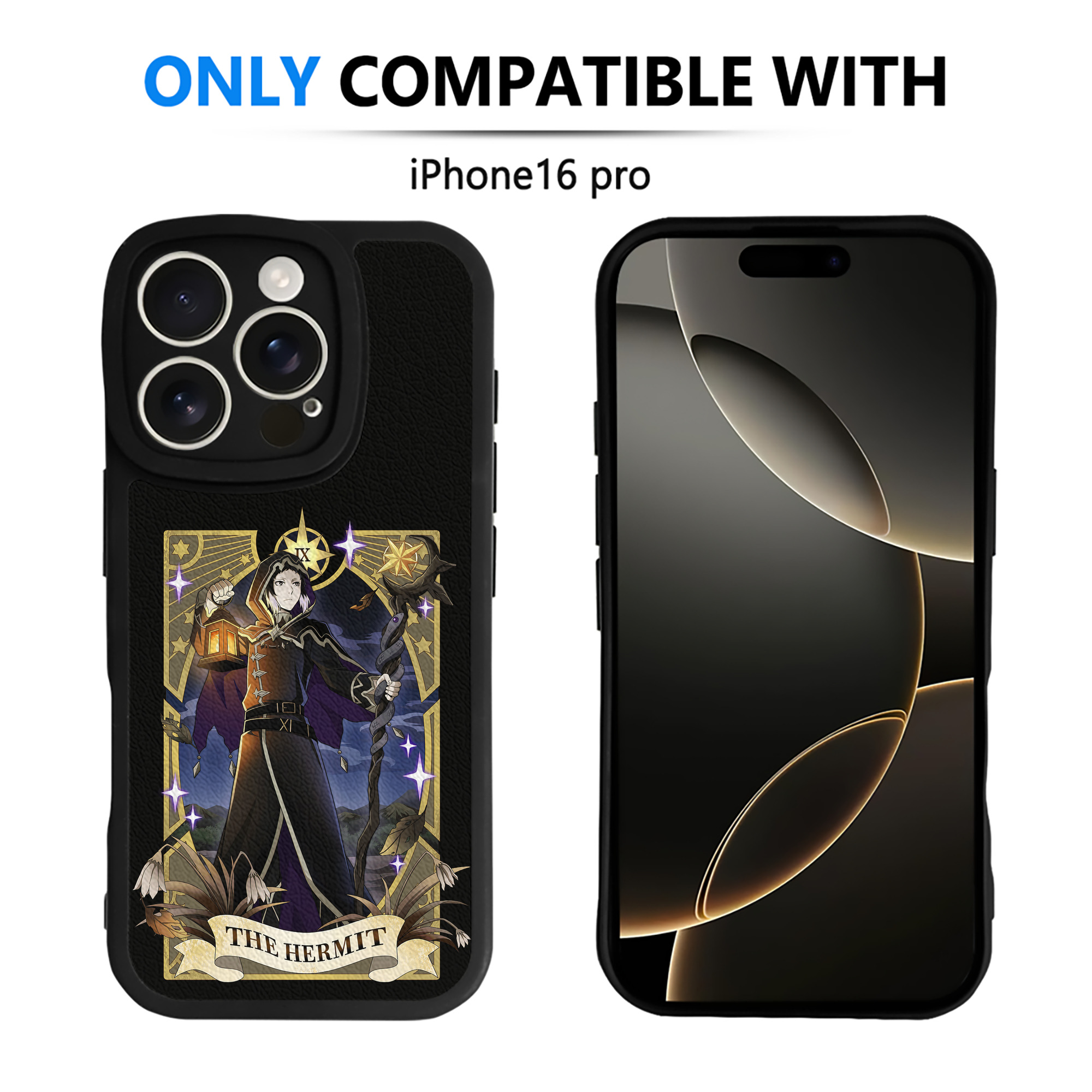 （画像用） 文豪ストレイドッグス Bungo Stray Dogs 【iPhone 16シリーズ対応】シリコンスマホケース（レザー調） 材質：シリコン
